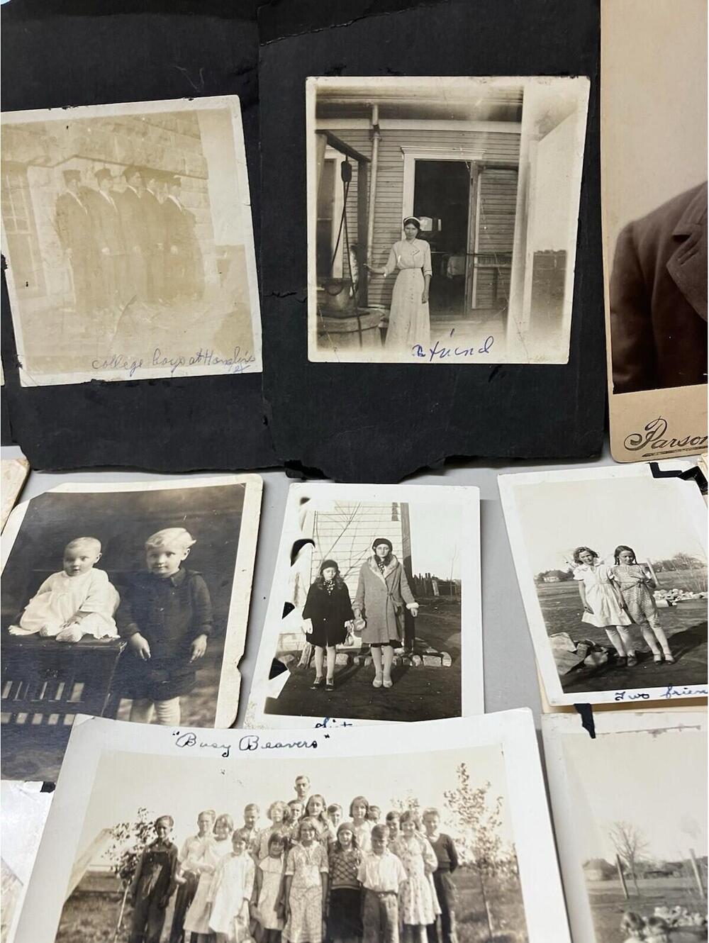 VTG Lot Of 40+ Photos From Late 1800’s-to 1930’s (same Family) - Picture 3 of 16